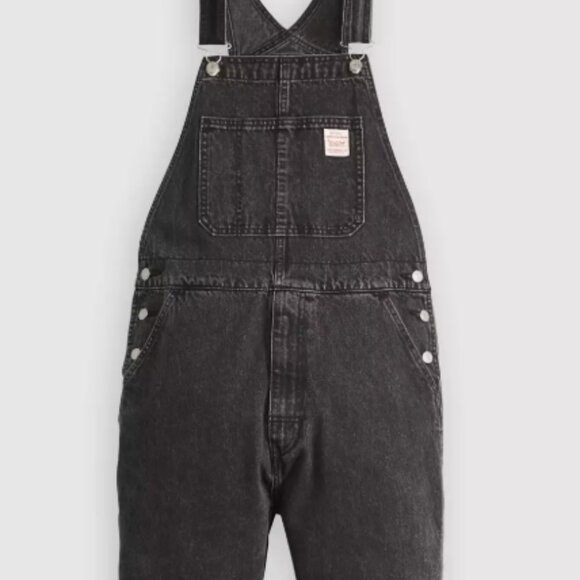 Levi's Black Denim Workwear Overalls - Men's Size Large - **Brand New** - Picture 2 of 14